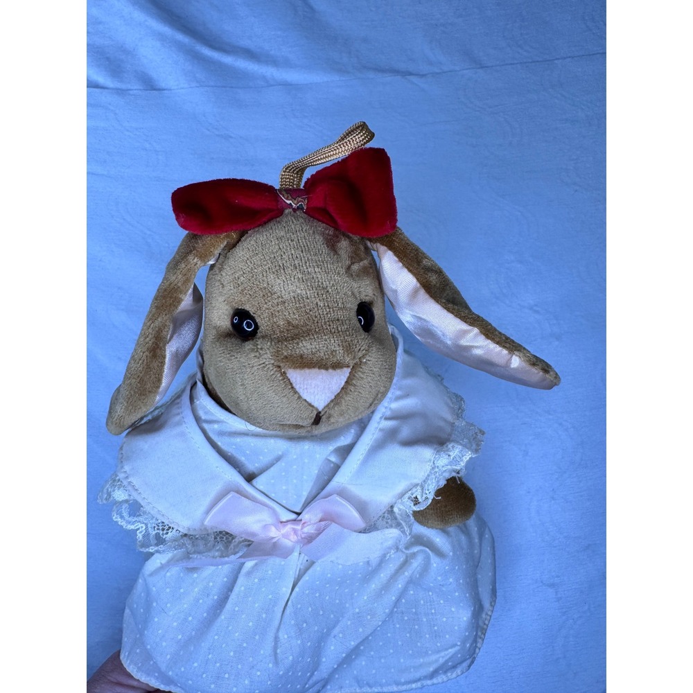 Commonwealth Rabbitโ Ears Productions Plush Bunny Brown Excellent 1985 Vintage